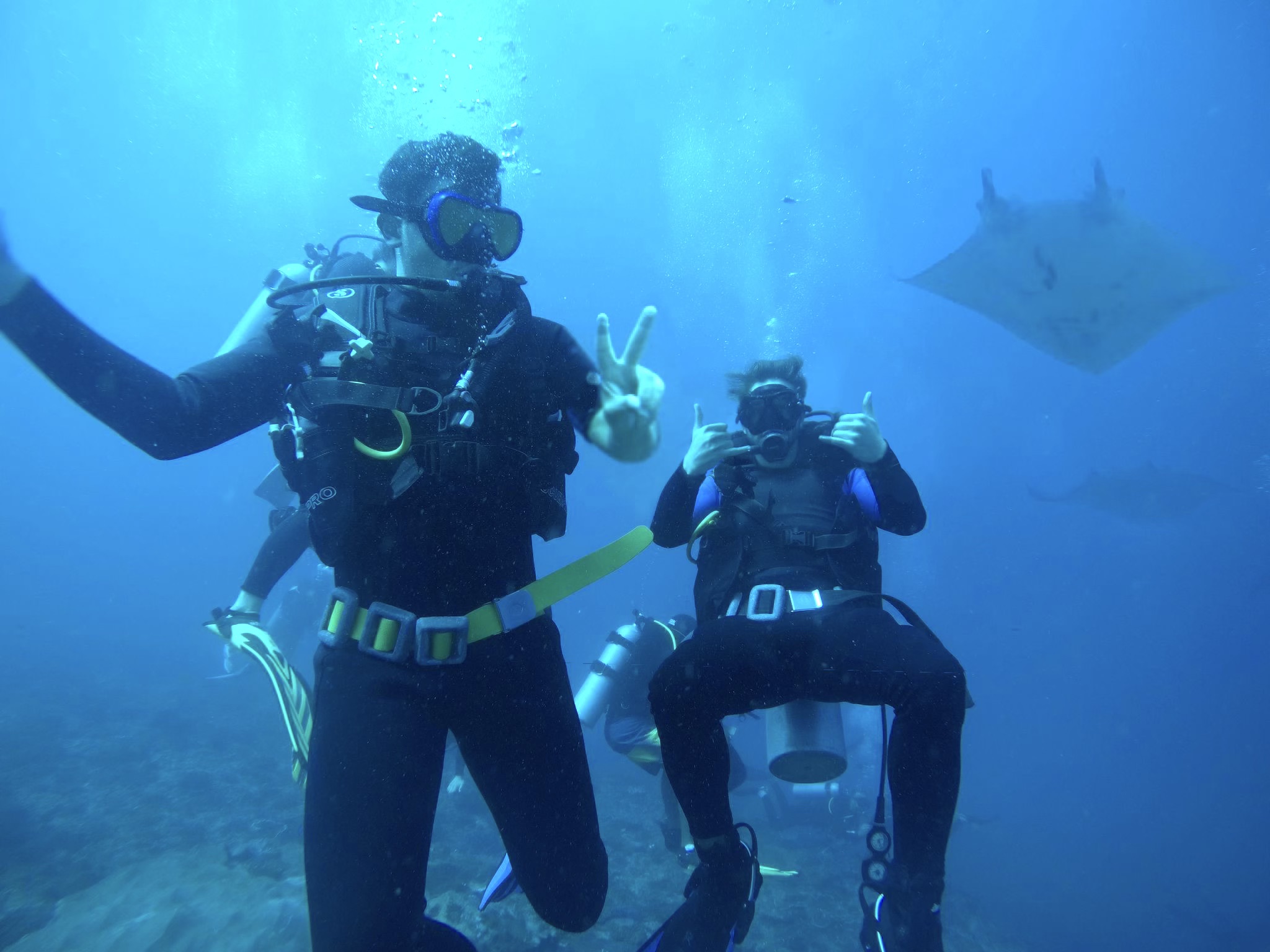 Scuba diving in Nusa Penida